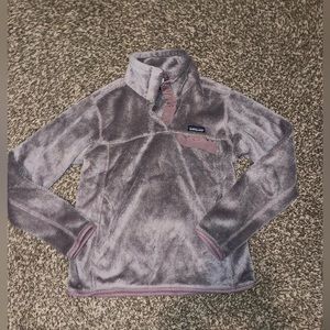 Patagonia Mauve Retool Fleece Pullover